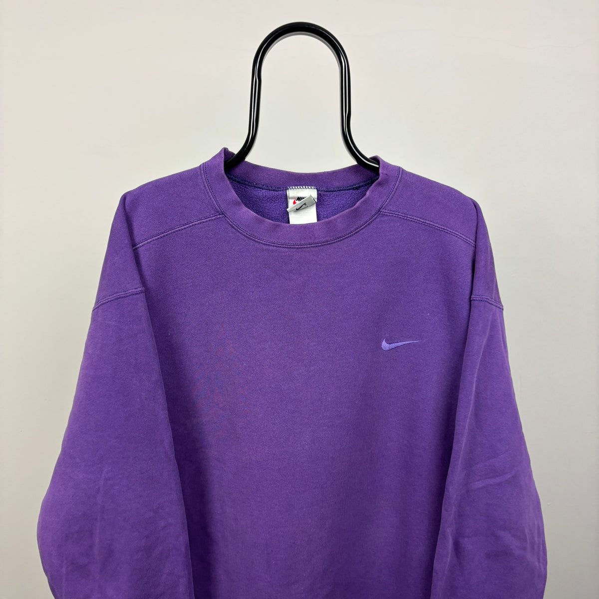 90s Nike Sweatshirt Purple Large