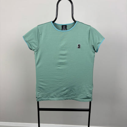 00s Nike Court Tennis T-Shirt Green Large