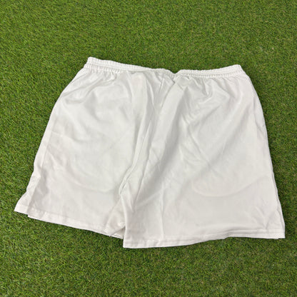 00s Nike Court Shorts White Large