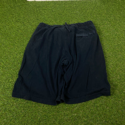 00s Nike Cotton Shorts Blue Large