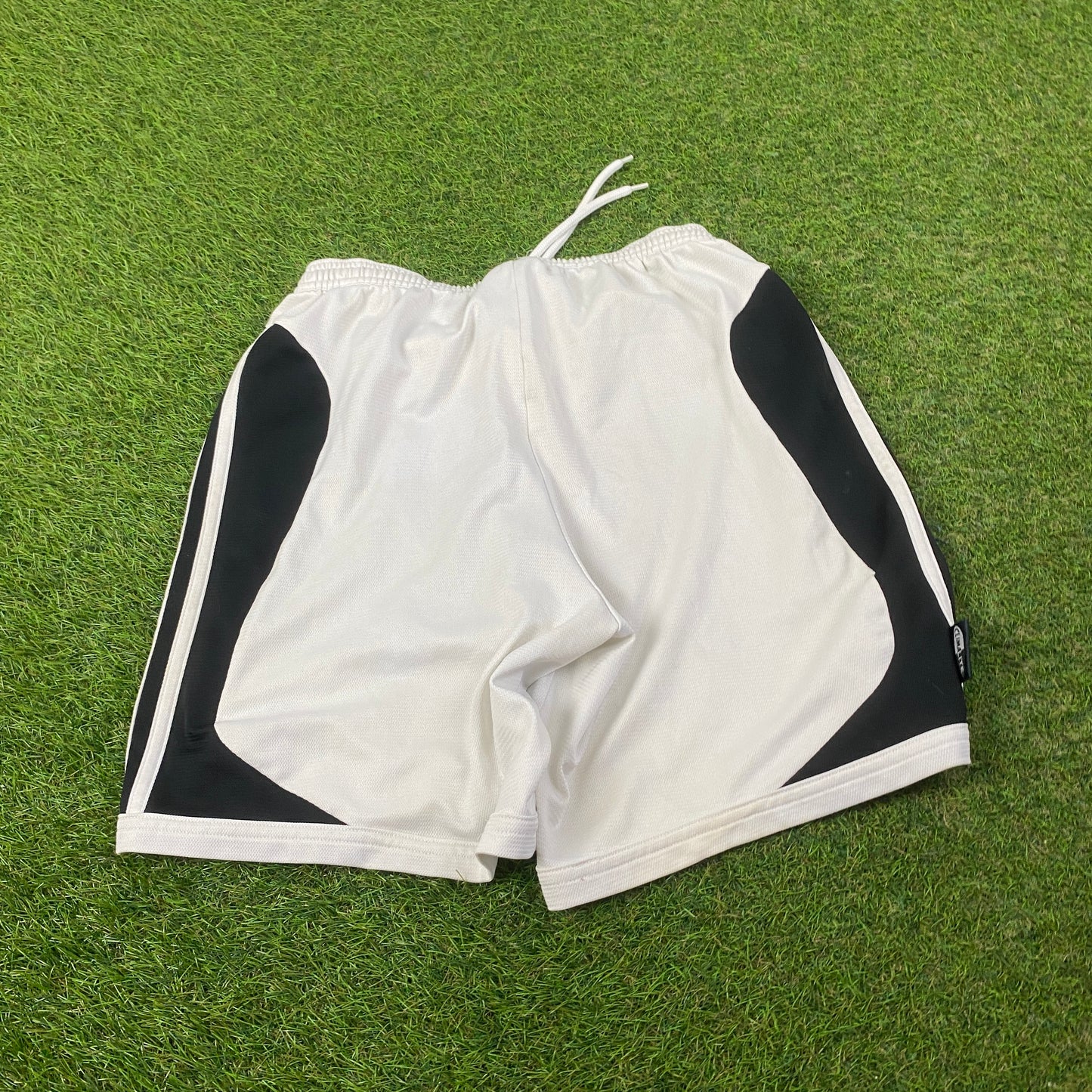 00s Adidas Football Shorts White Small