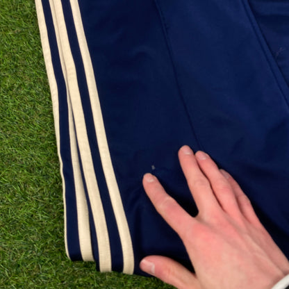90s Adidas Piping Joggers Blue Small