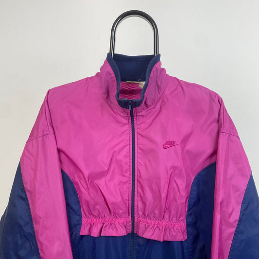 90s Nike Windbreaker Jacket Purple Large