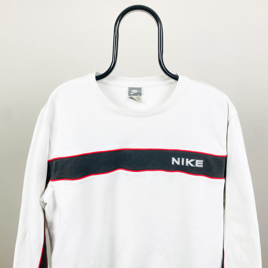 00s Nike Sweatshirt White Large