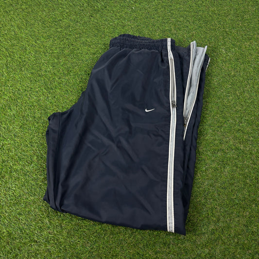 00s Nike Piping Joggers Blue Medium