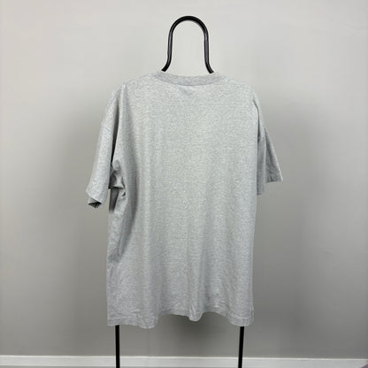 90s Gap Fish T-Shirt Grey Medium