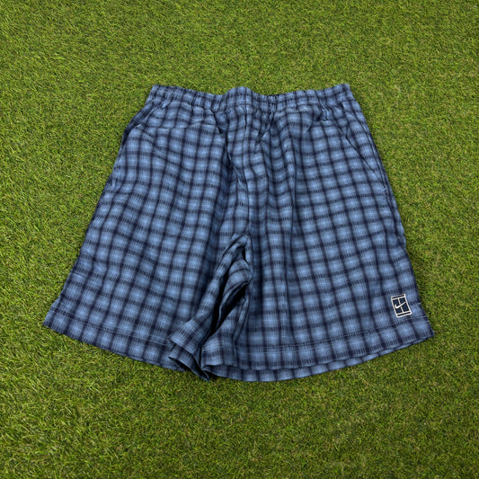 00s Nike Court Tennis Shorts Blue Small