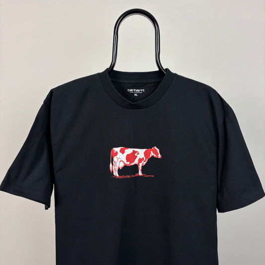 00s Carhartt Ranch T-Shirt Black XL