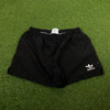 90s Adidas Trefoil Shorts Black Medium