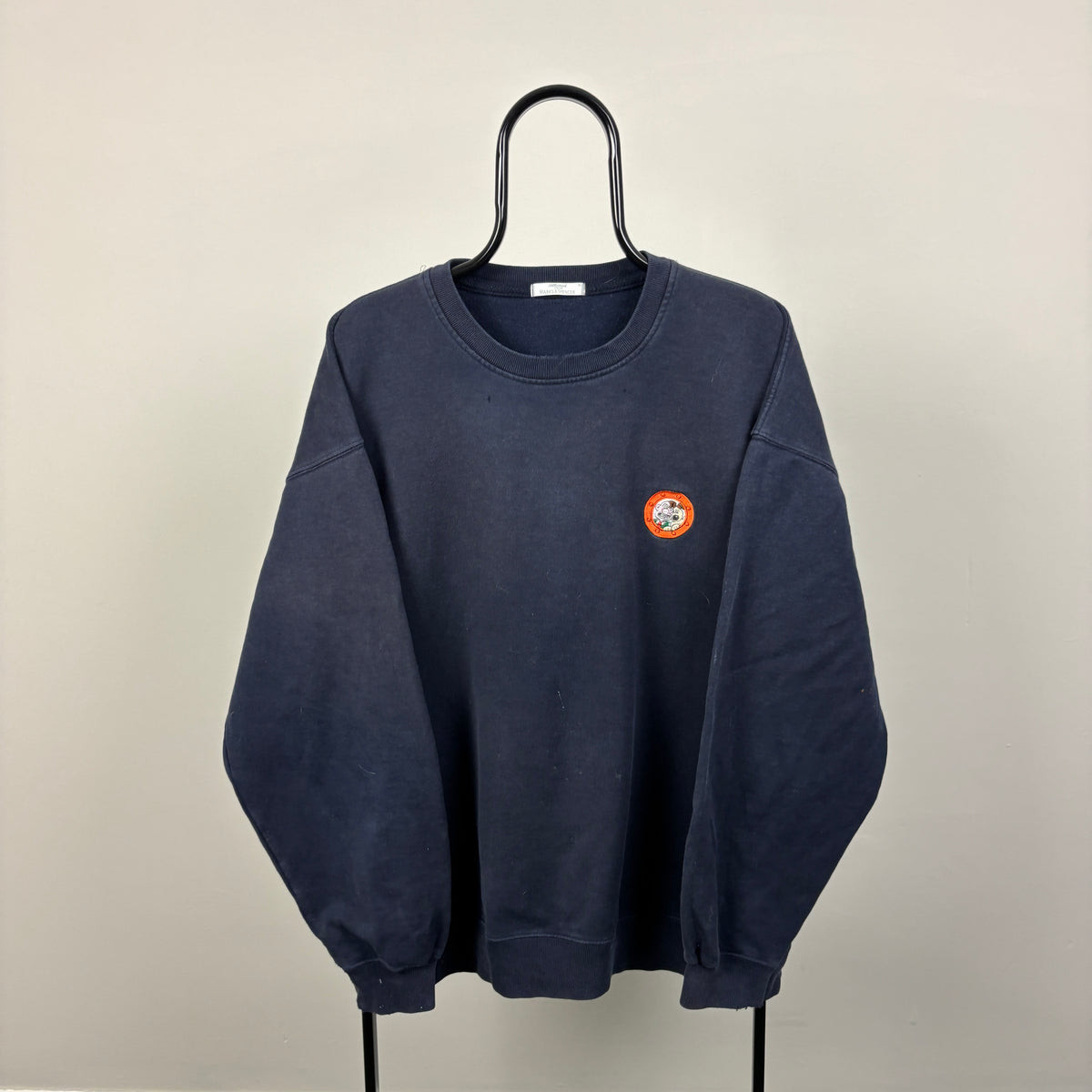 90s St Michael Wallace & Gromit Sweatshirt Blue XL