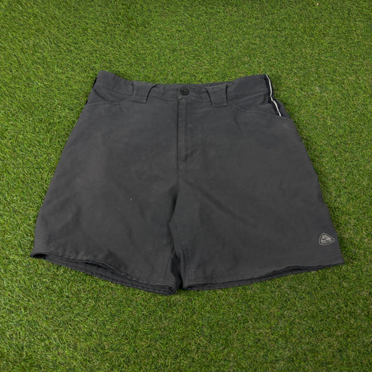 00s Nike ACG Cargo Shorts Grey Small