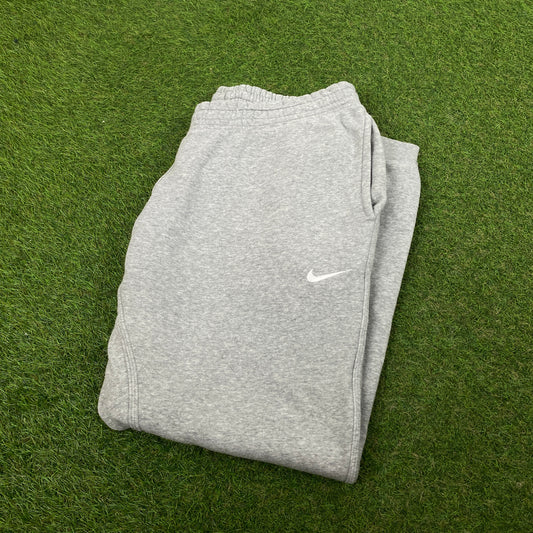 00s Nike Cotton Joggers Grey XL