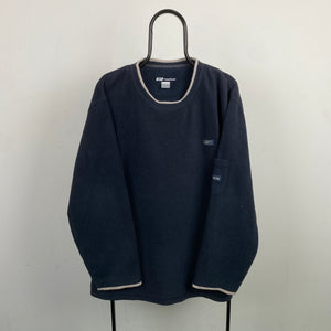 Retro Reebok Fleece Sweatshirt Blue XL