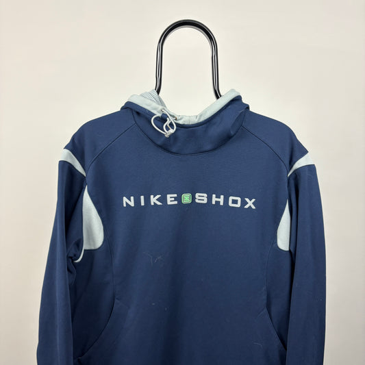 00s Nike Shox Hoodie Blue Large