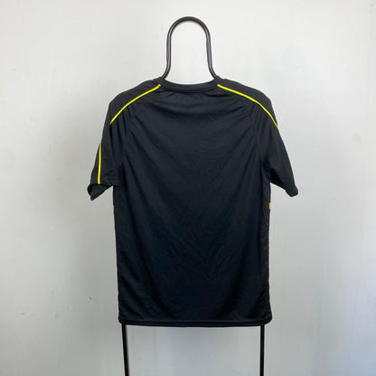 Retro Puma Borussia Dortmund Football Shirt T-Shirt Black Small
