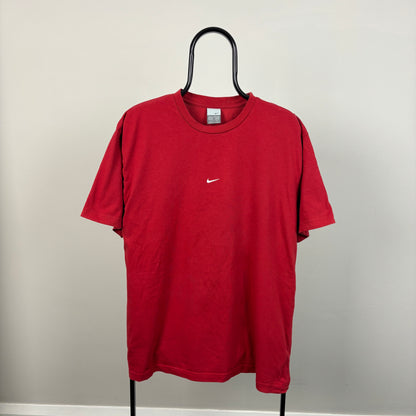 90s Nike Uptempo T-Shirt Red XL