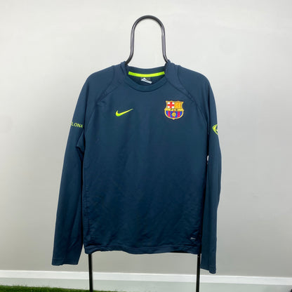 00s Nike Barcelona Sweatshirt Blue Medium