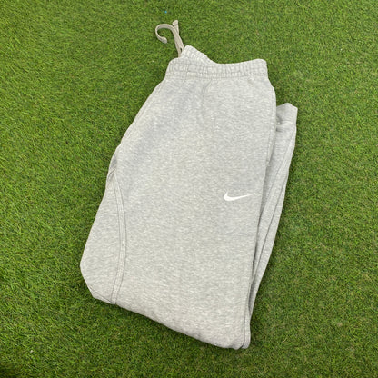 00s Nike Cotton Joggers Grey Large