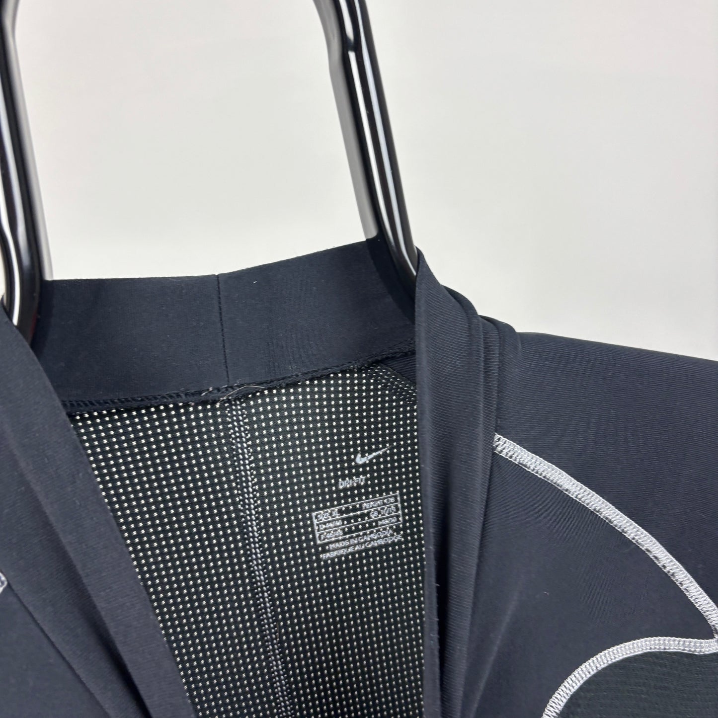 00s Nike Dri-Fit Stretchy T-Shirt Black Small