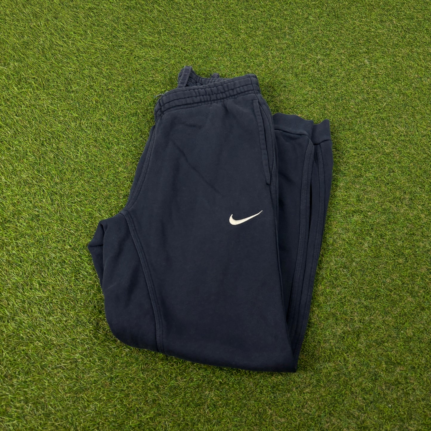 00s Nike Cotton Joggers Blue Small