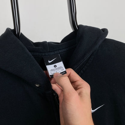 00s Nike Zip Hoodie Black Small