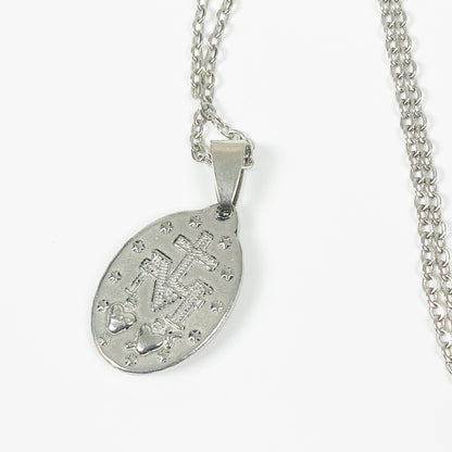 Jesus Piece Necklace .925 Silver