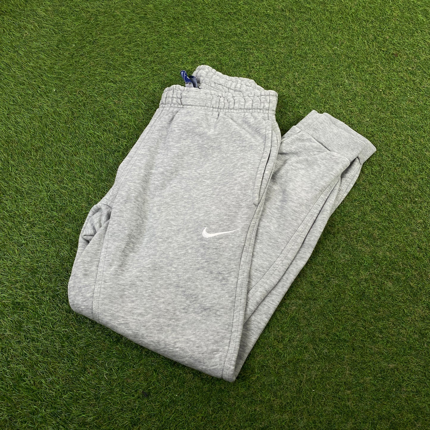 00s Nike Cotton Joggers Grey Small