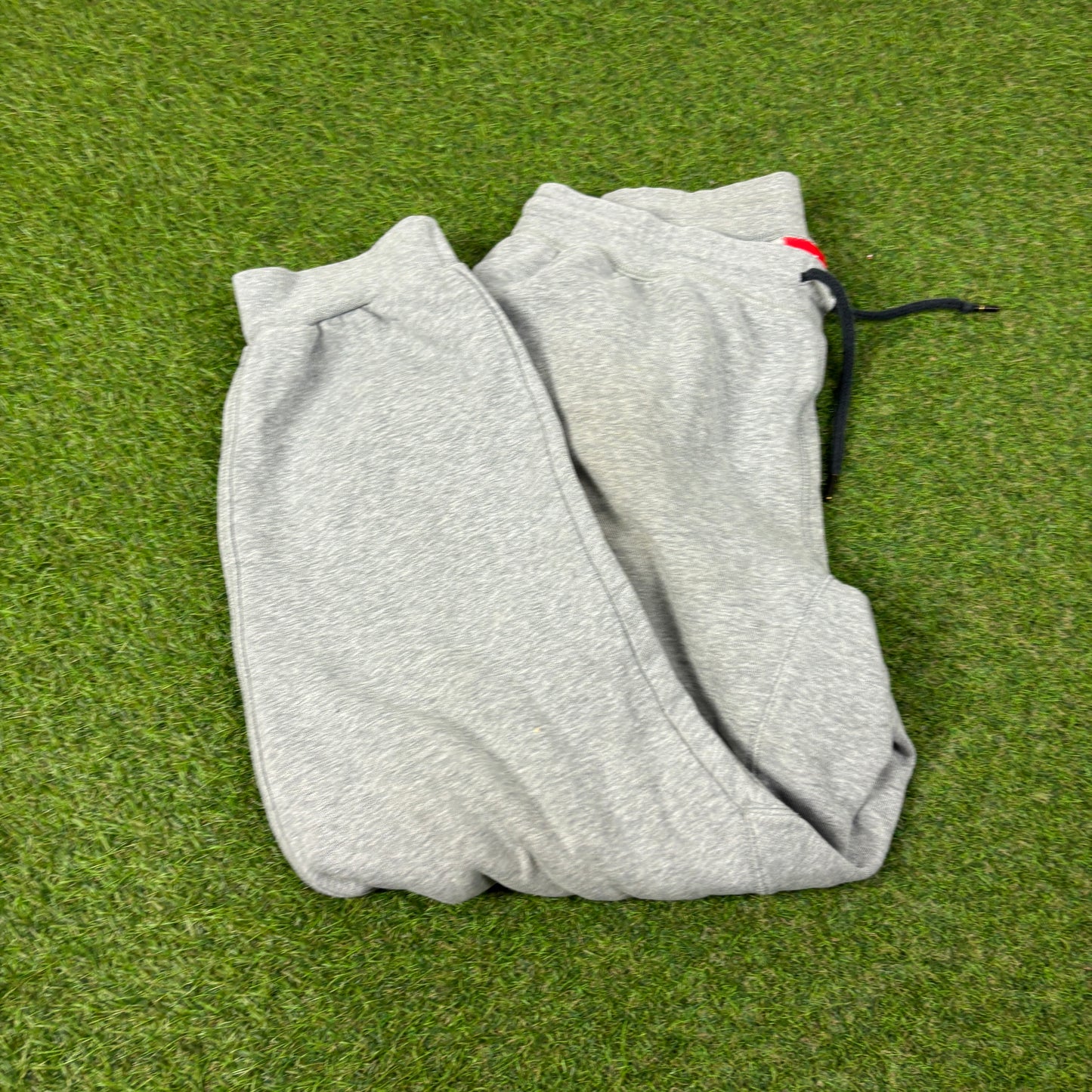 00s Nike Wide Leg Cotton Joggers Grey Large