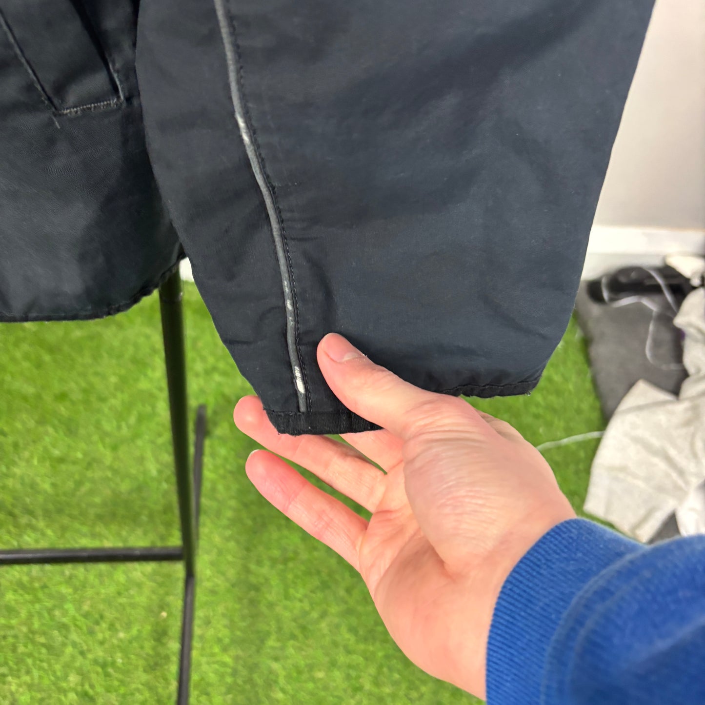 00s Nike Reversible Piping Jacket Black Small