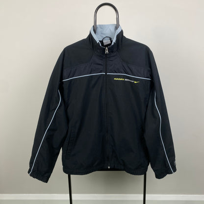 00s Nike Air Max Windbreaker Jacket Black Medium