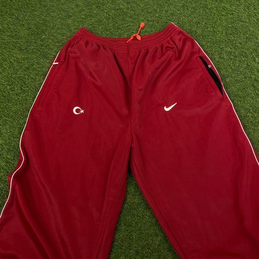 00s Nike Turkey Joggers Red Small