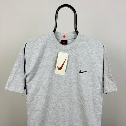 90s Nike Paint T-Shirt Grey Small