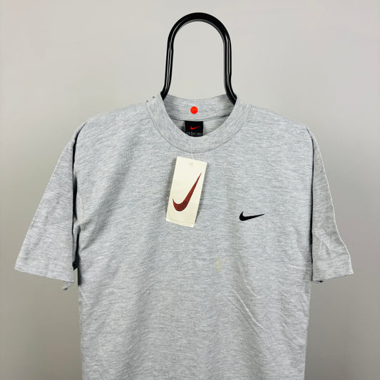 90s Nike Paint T-Shirt Grey Small