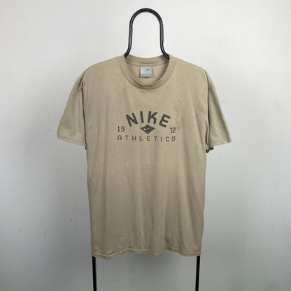 00s Nike T-Shirt Brown Large