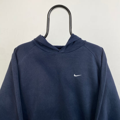 00s Nike Hoodie Blue XS