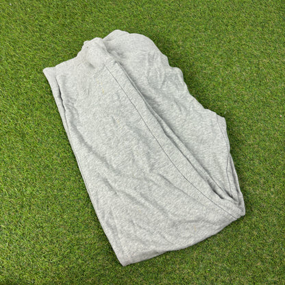 00s Nike Cotton Joggers Grey Medium