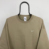 00s Nike Heavyweight Sweatshirt Brown Medium