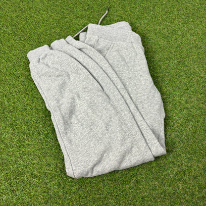 00s Nike Cotton Joggers Grey Small