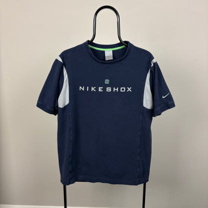 00s Nike Shox T-Shirt Blue Large