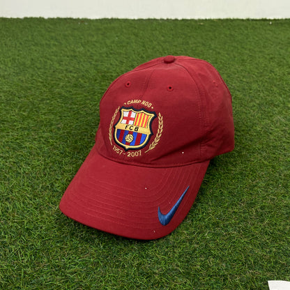 90s Nike Barcelona Hat Red