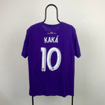 00s Adidas Orlando City T-Shirt Purple Large