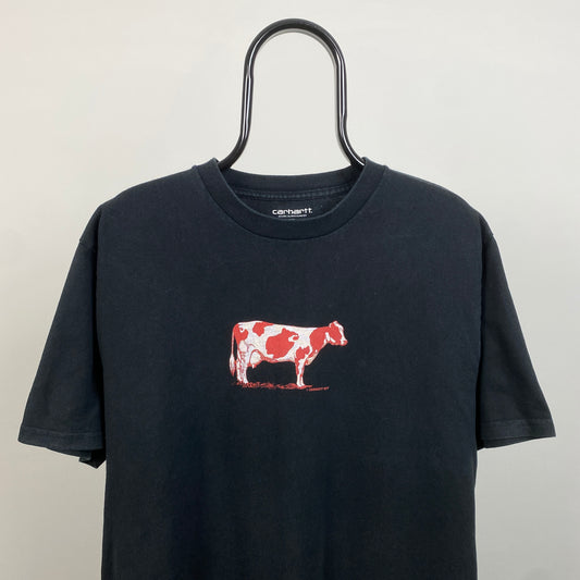 00s Carhartt Cow T-Shirt Black XL