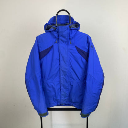 00s Nike ACG Wateproof Jacket Blue Small