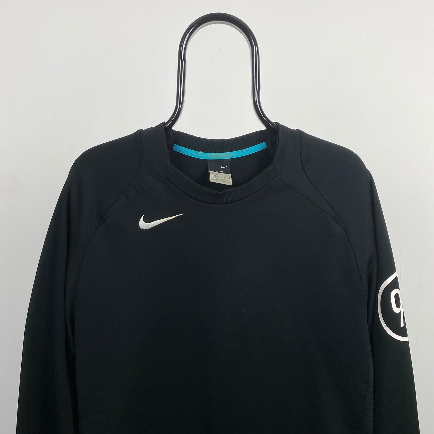 00s Nike T90 Sweatshirt Black Medium