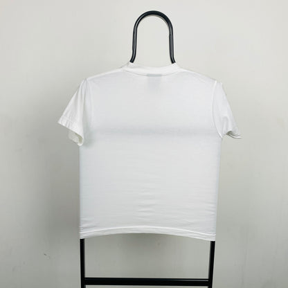 00s Nike Script T-Shirt White XS