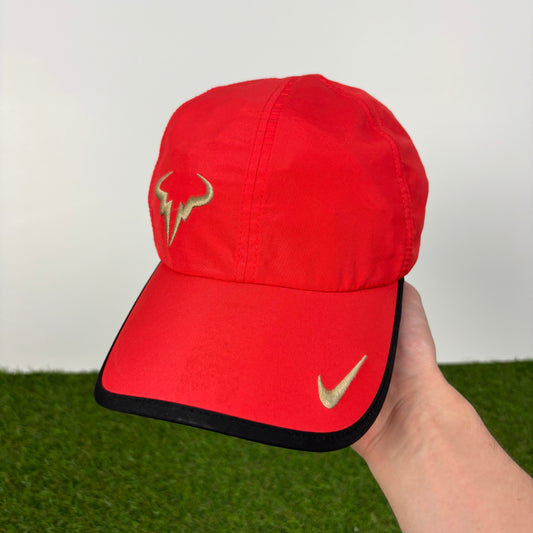 00s Nike Nadal Featherlight Hat Red
