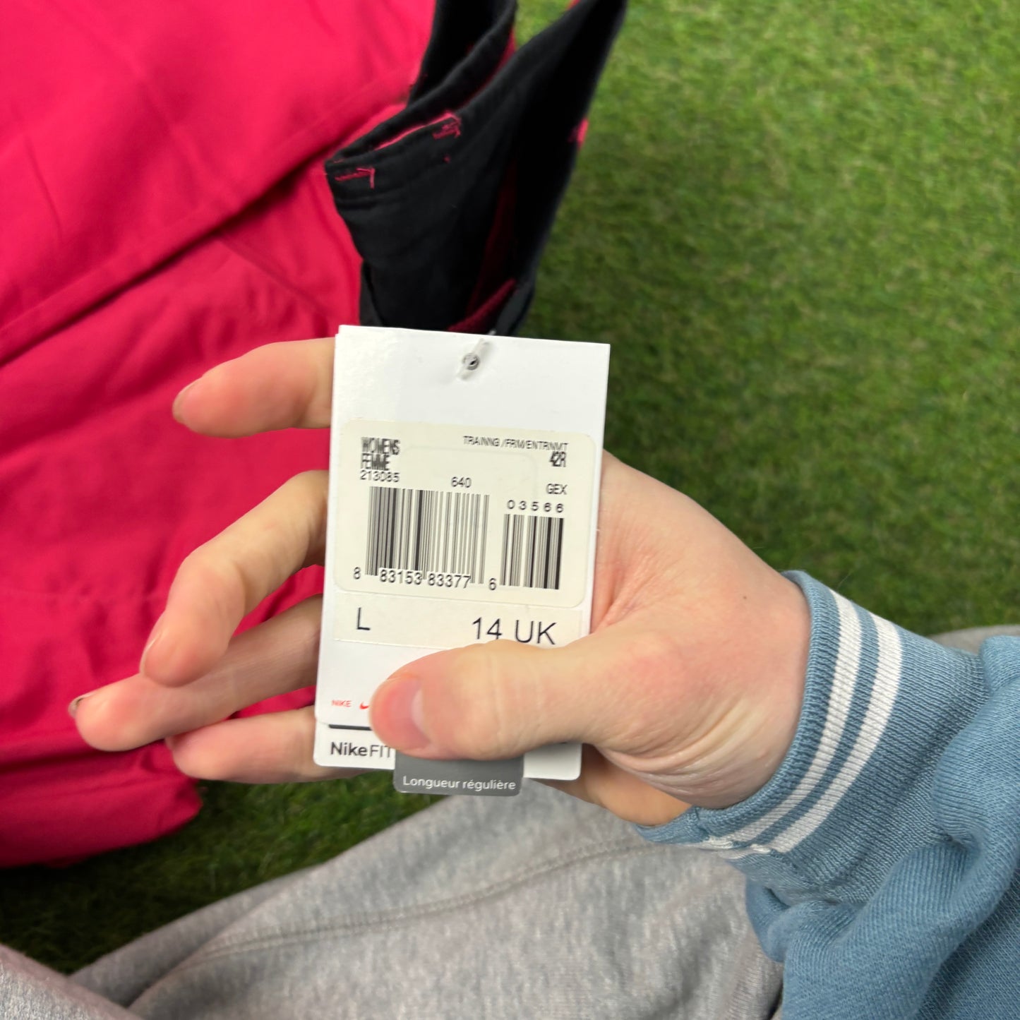 00s Nike Baggy Joggers Pink Large