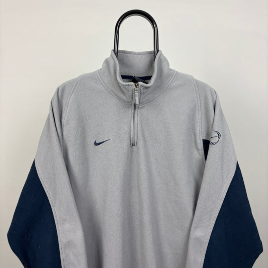 00s Nike Fleece Sweatshirt Grey XL