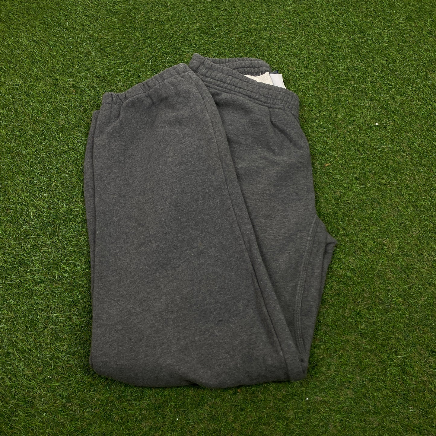 00s Nike Cotton Joggers Grey Small