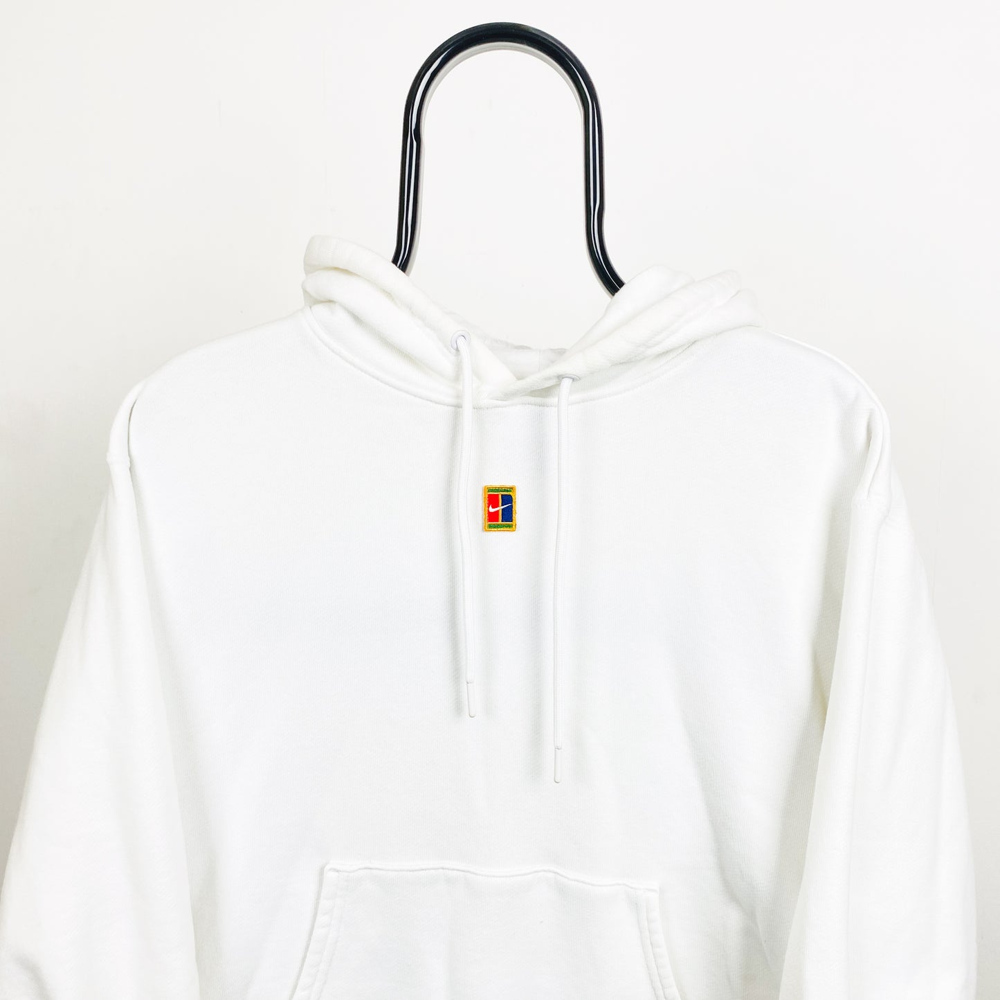 00s Nike Challenge Court Hoodie White Womens Small